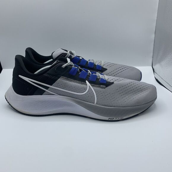 Nike Air Zoom Pegasus 38 Gray Blue Running Shoes Sneakers CW7356-006 Mens Sz 12 - Picture 3 of 8